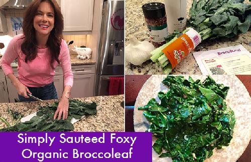 Simply Sauteed Broccoleaf!